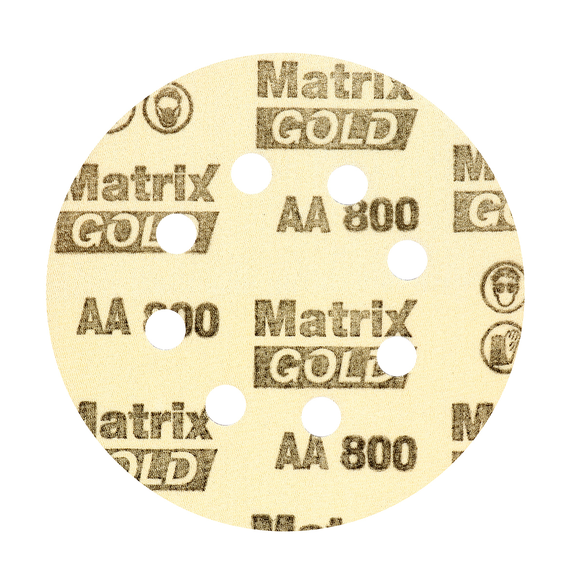 MATRIXกระดาษทรายกลมสักหลาด5