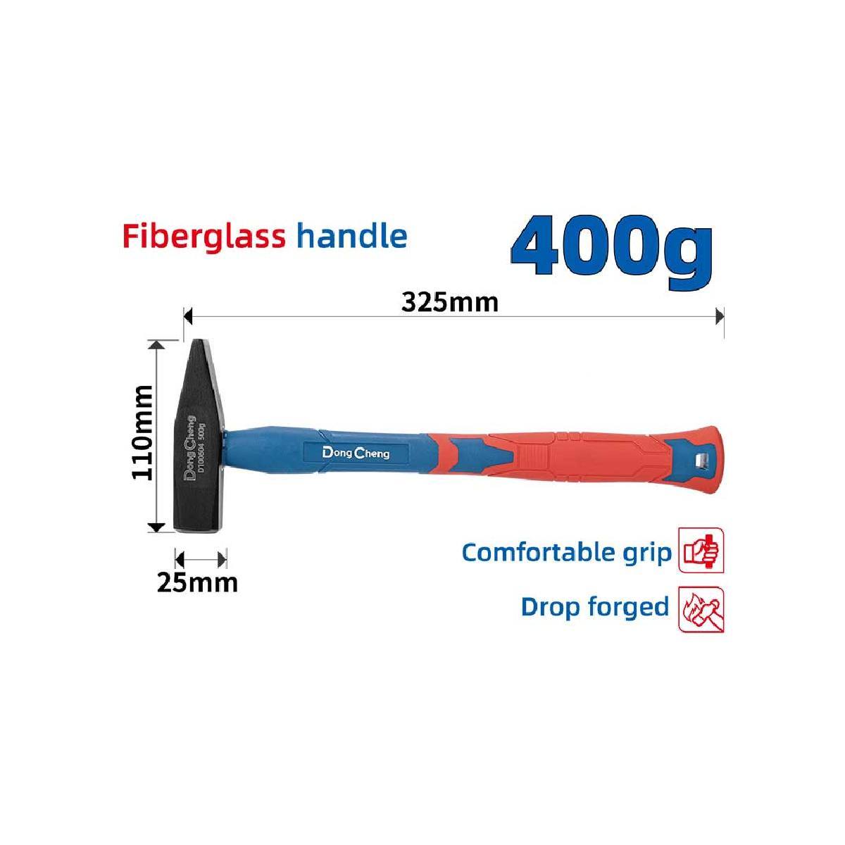 ค้อนช่างทอง ด้ามไฟเบอร์ 400G