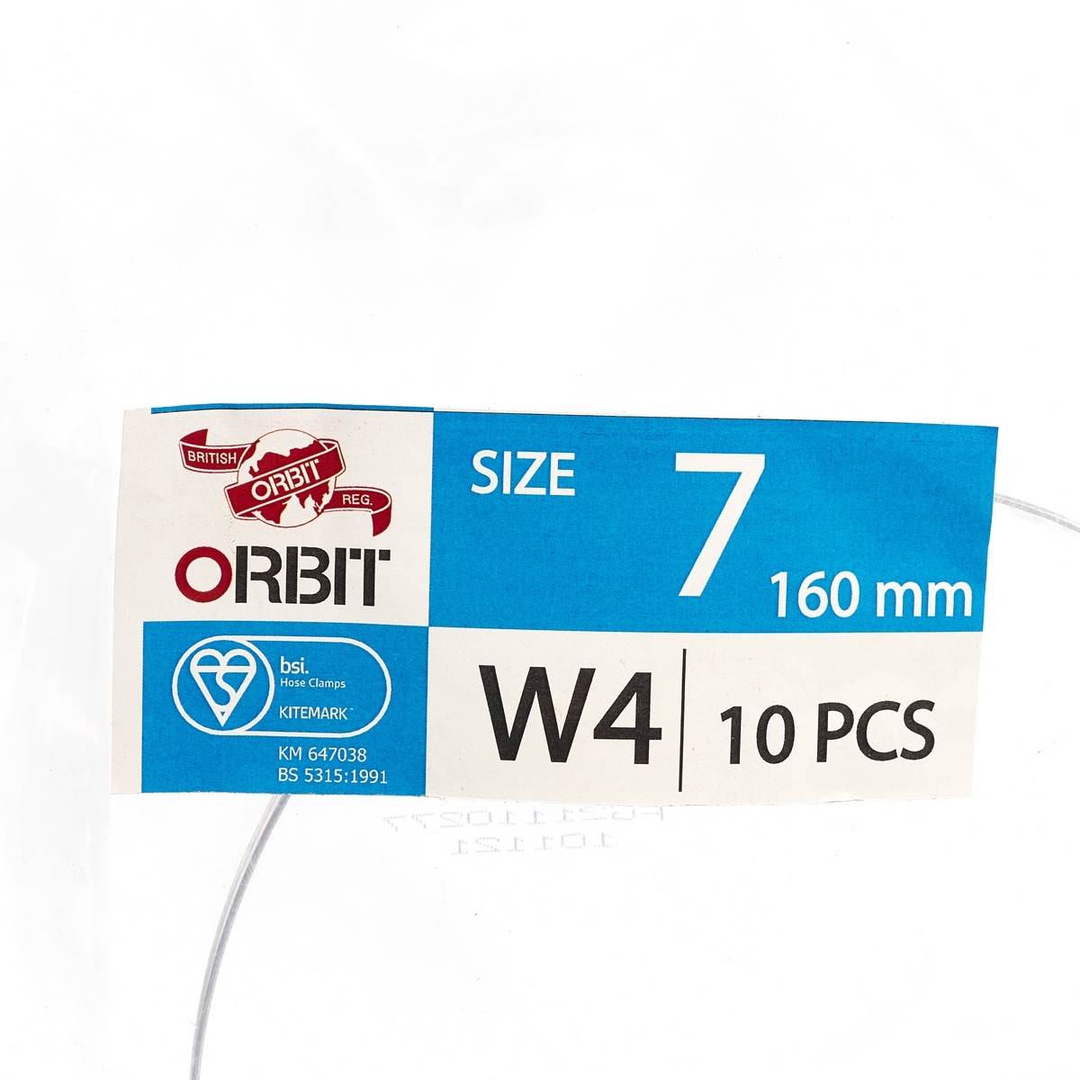 OBW4-7 เข็มขัดรัดท่อ สแตนเลส 130-160มม.