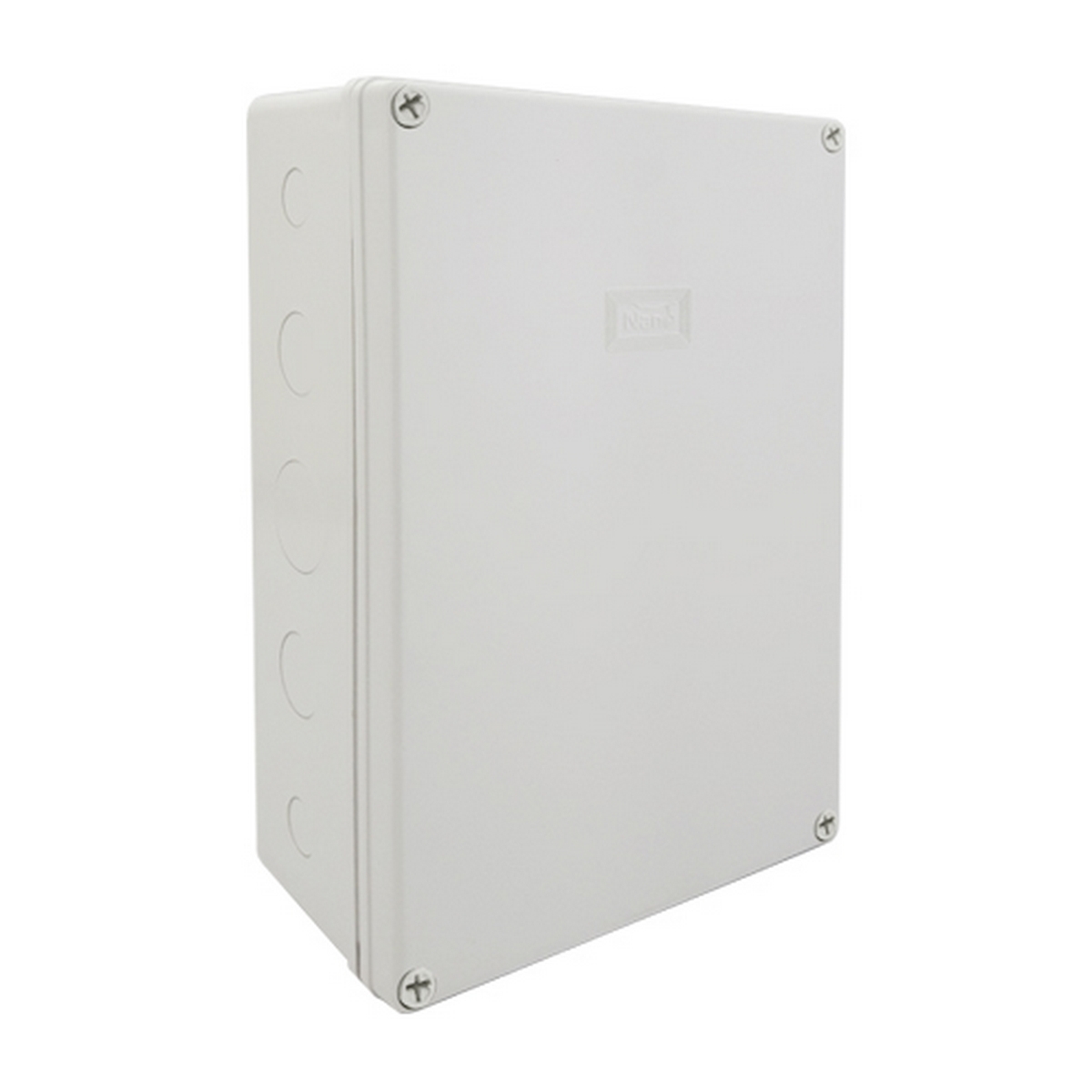 NANO-207W กล่องกันน้ำสีขาว 8X12X4