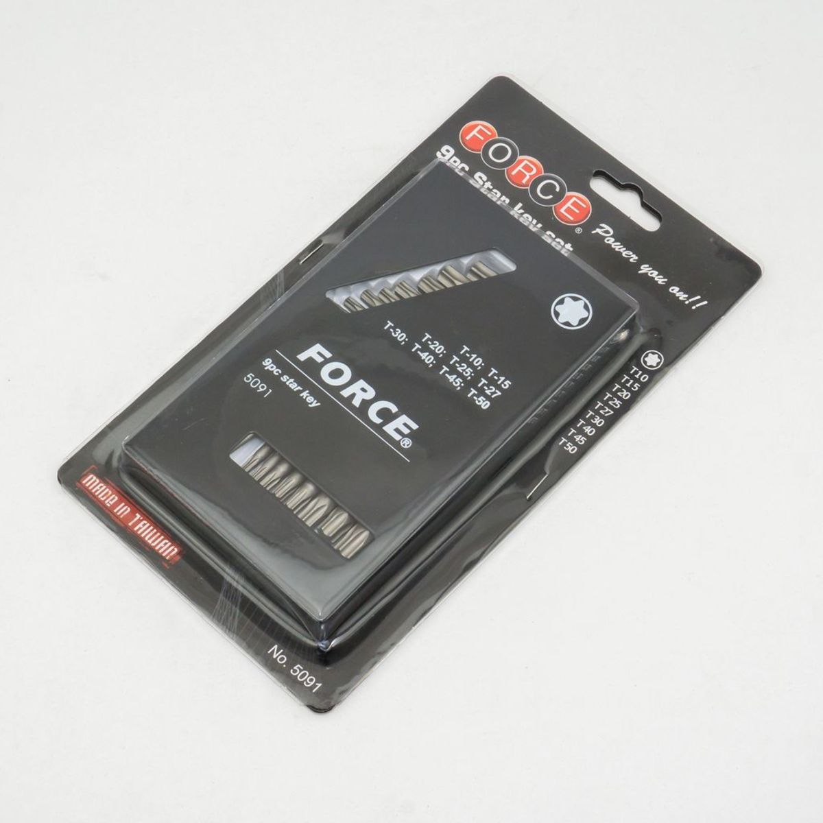 5091 ชุดประแจหัวจีบ T10-T50