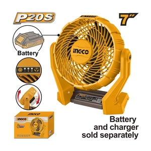 20V พัดลมไร้สาย ขนาด 7"-เครื่องเปล่า