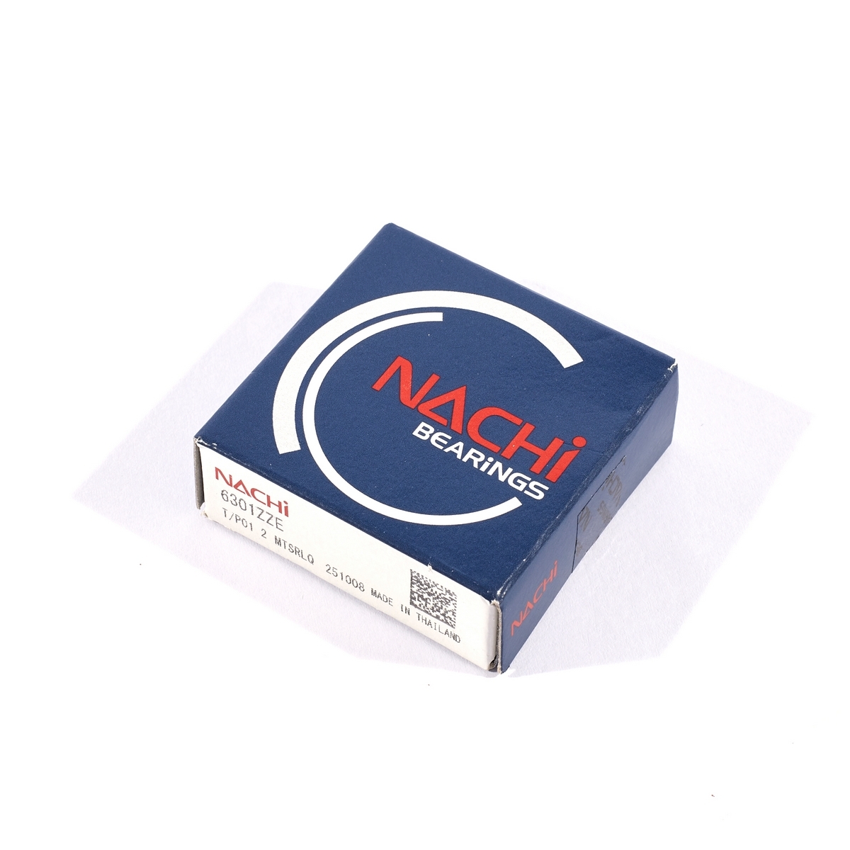 ลูกปืน NACHI 6301ZZE (ปิดเหล็ก 2 ข้าง)