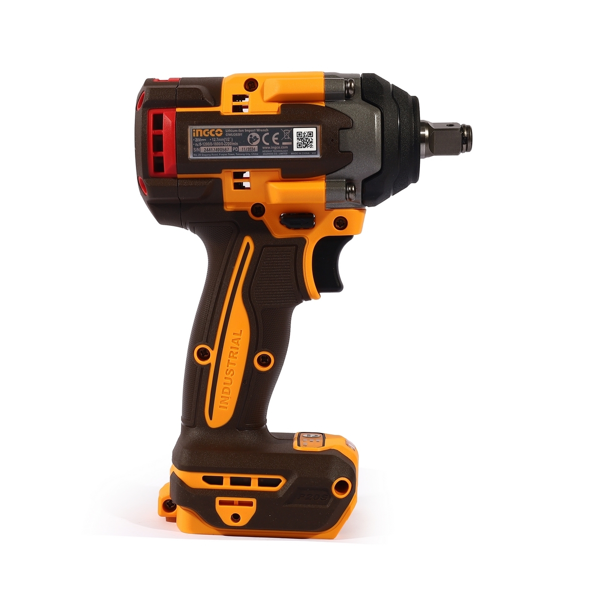 20V-BL บล็อกไร้สาย 500N.M-เครื่องเปล่า