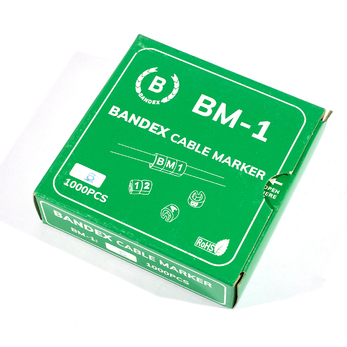 BM1-6มาร์คเกอร์ตัวอักษร 6 ขนาด3.0–4.2 มม