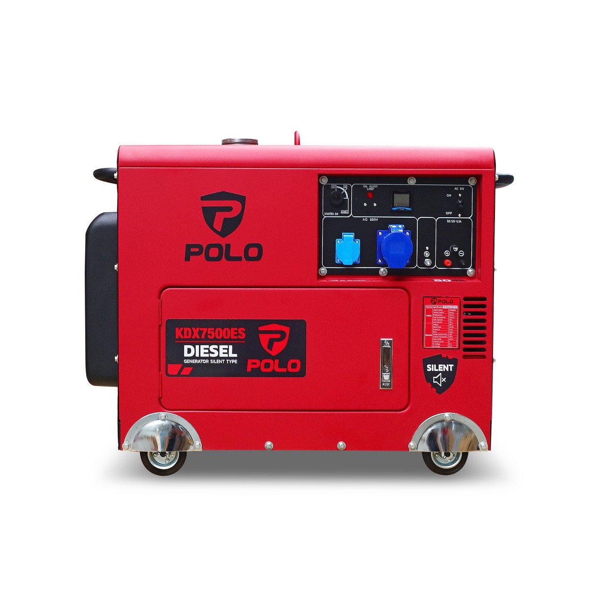 KDX7500ES เครื่องปั่นไฟดีเซล 5.5 KW