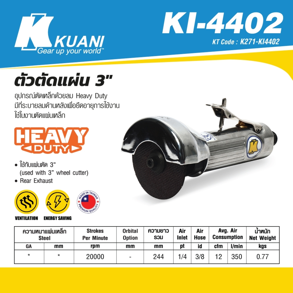 KI-4402 ตัวตัดแผ่น 3
