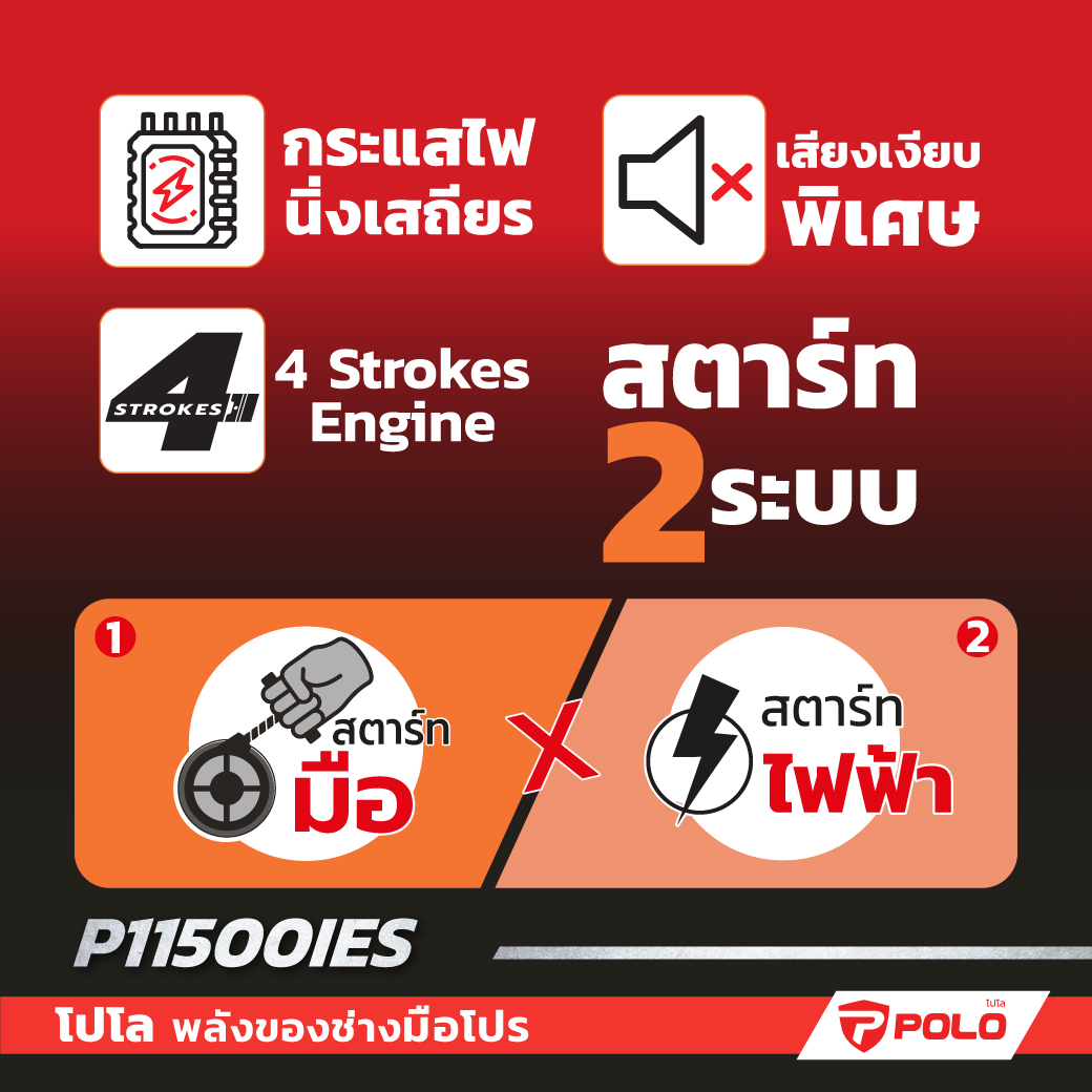 เครื่องปั่นไฟเบนซิน